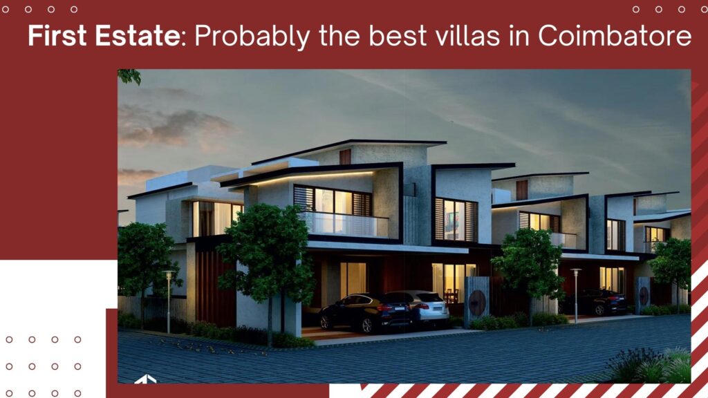 best villas in Coimbatore